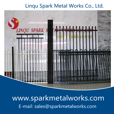 Bhutan black aluminum fence, Arch Style Fence China Supplier